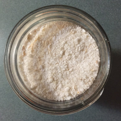 SIPPorganics Organic Skincare Body Polish Salt Scrub Nettles Lemon Lavender