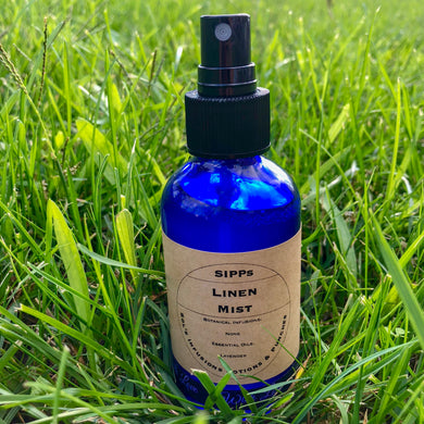 SIPPorganics Organic Skincare Linen Mist Blended Notes